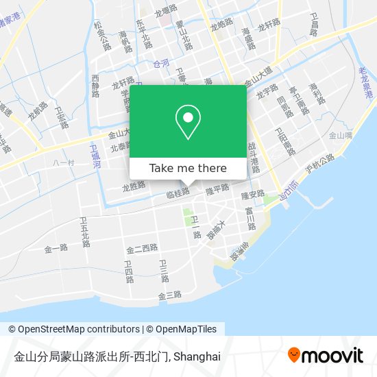 金山分局蒙山路派出所-西北门 map