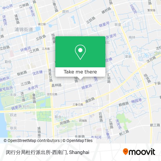 闵行分局杜行派出所-西南门 map