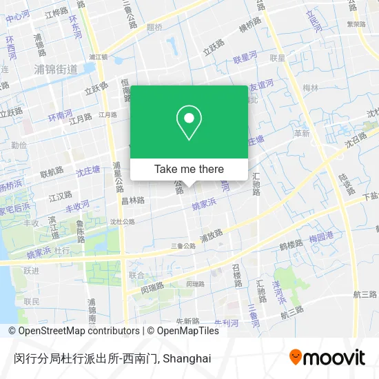 闵行分局杜行派出所-西南门 map