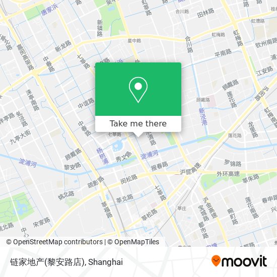 链家地产(黎安路店) map