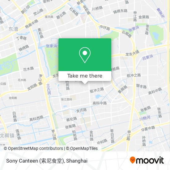 Sony Canteen (索尼食堂) map