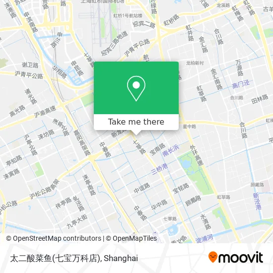 太二酸菜鱼(七宝万科店) map