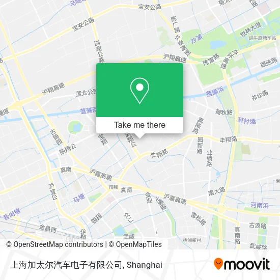 上海加太尔汽车电子有限公司 map