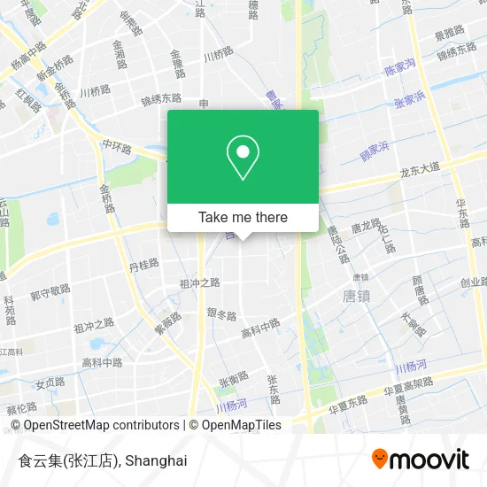 食云集(张江店) map