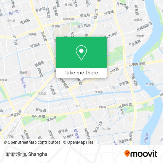 新新瑜伽 map