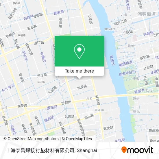 上海泰昌焊接衬垫材料有限公司 map