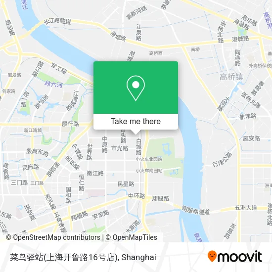 菜鸟驿站(上海开鲁路16号店) map