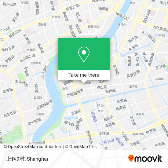 上钢9村 map