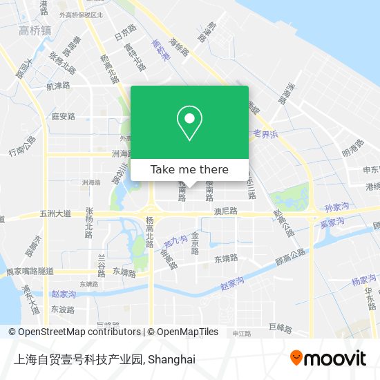 上海自贸壹号科技产业园 map