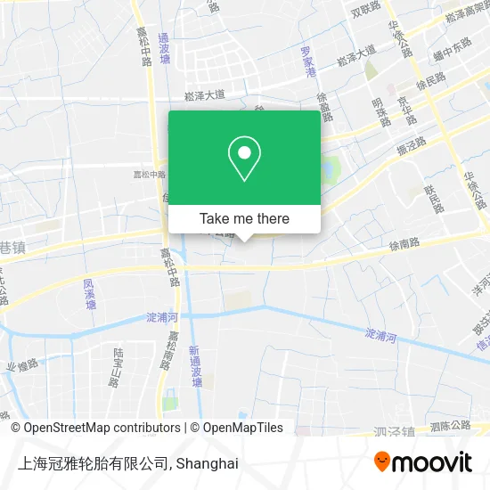上海冠雅轮胎有限公司 map