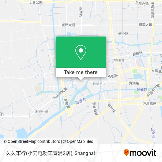 久久车行(小刀电动车青浦2店) map