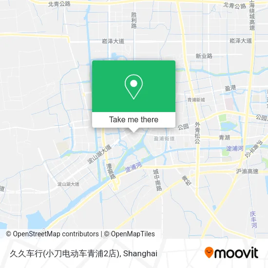 久久车行(小刀电动车青浦2店) map