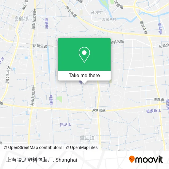 上海骏足塑料包装厂 map