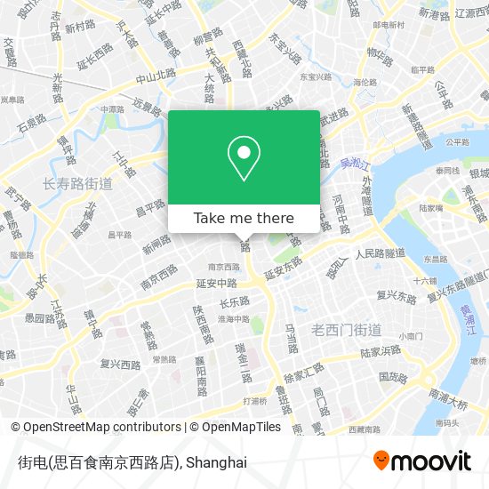 街电(思百食南京西路店) map