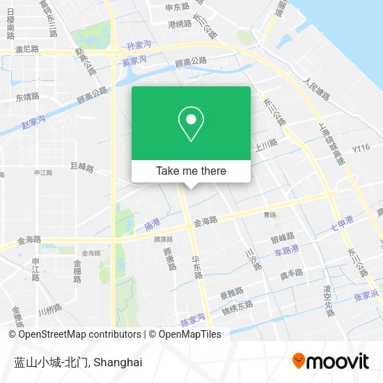 蓝山小城-北门 map