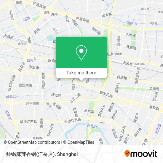 帅锅麻辣香锅(江桥店) map