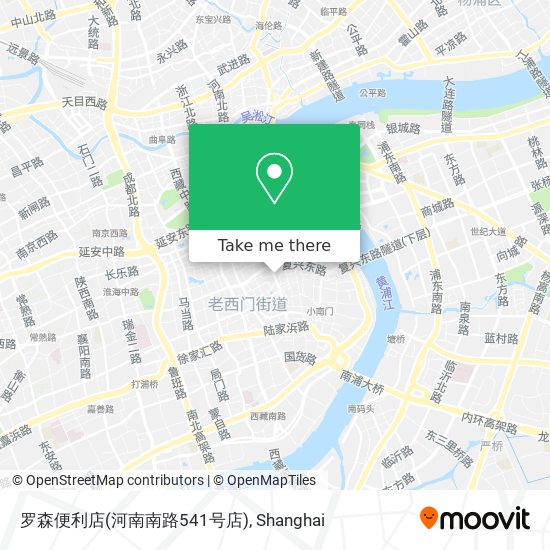 罗森便利店(河南南路541号店) map