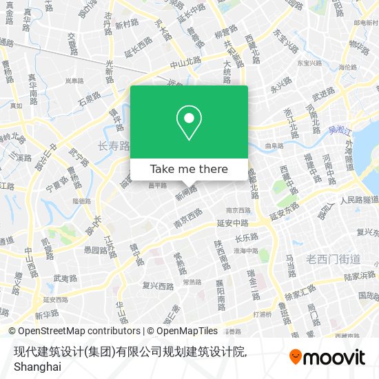 现代建筑设计(集团)有限公司规划建筑设计院 map