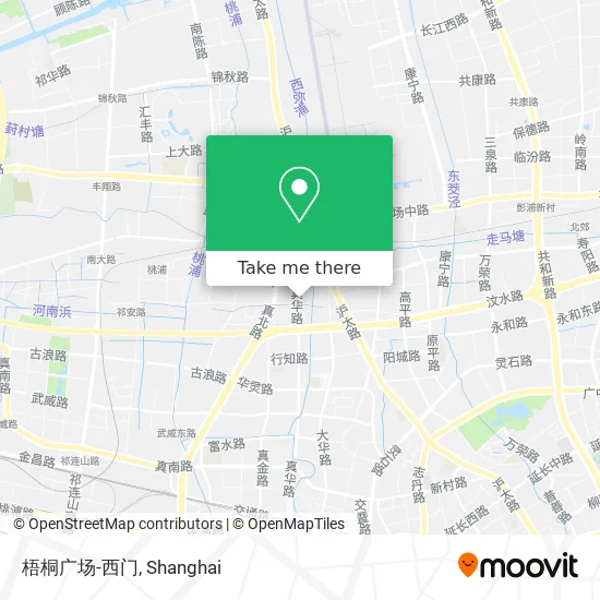 梧桐广场-西门 map