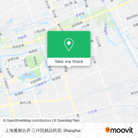 上海魔都云庐·三仟院精品民宿 map