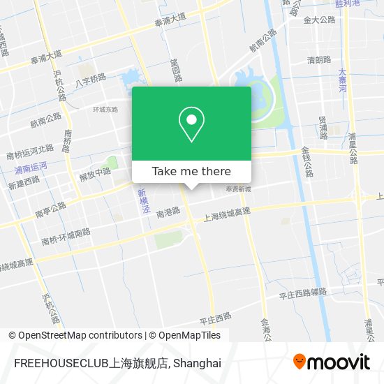FREEHOUSECLUB上海旗舰店 map