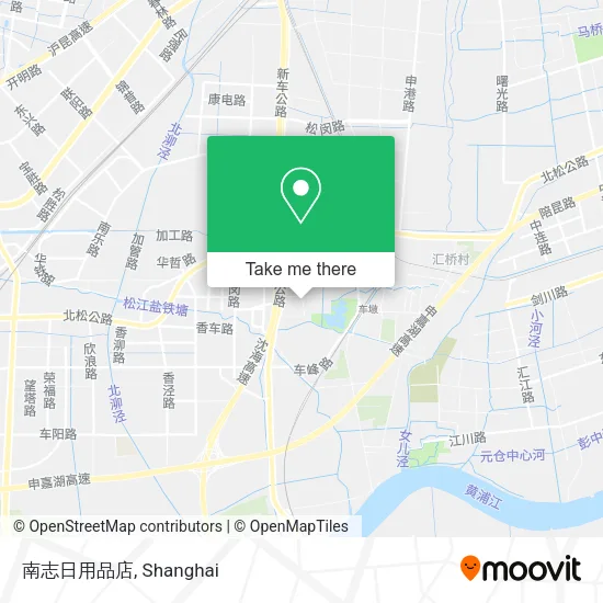 南志日用品店 map