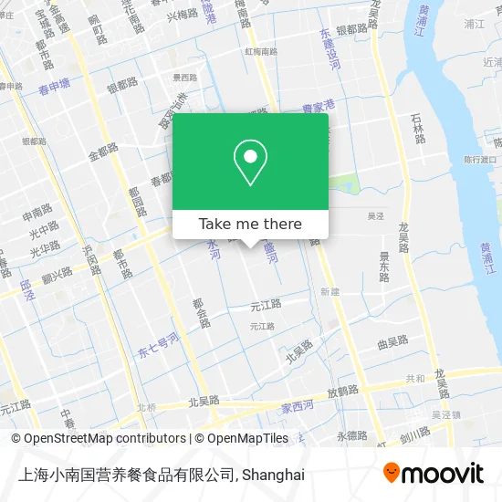 上海小南国营养餐食品有限公司 map