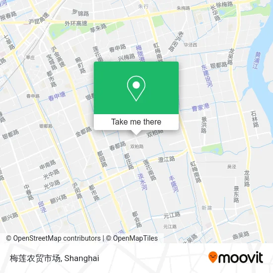 梅莲农贸市场 map