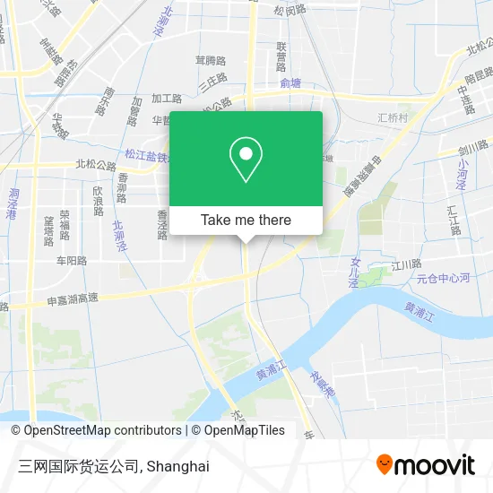 三网国际货运公司 map