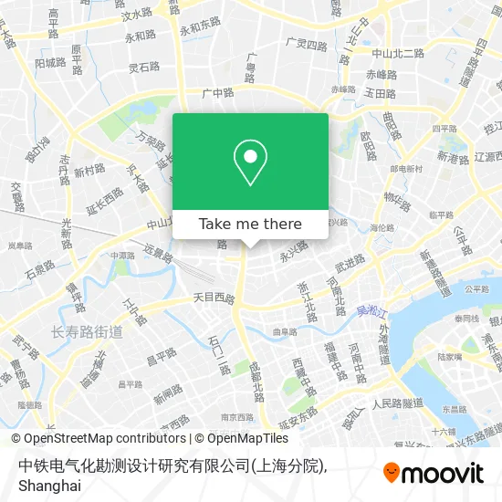 中铁电气化勘测设计研究有限公司(上海分院) map