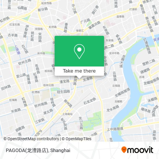 PAGODA(龙漕路店) map