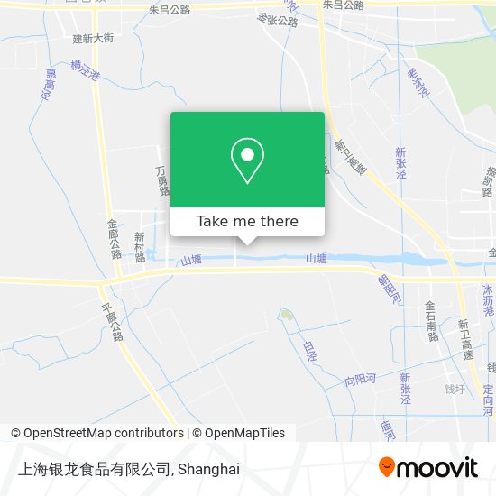 上海银龙食品有限公司 map