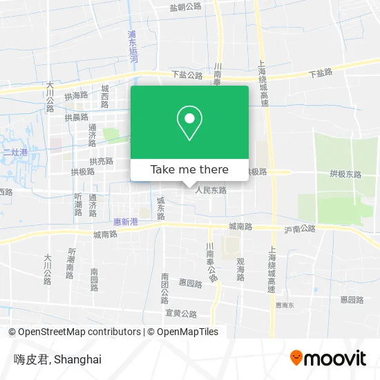 嗨皮君 map