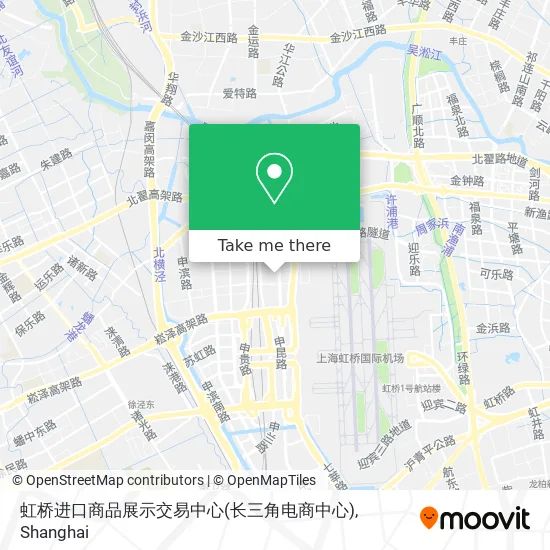 虹桥进口商品展示交易中心(长三角电商中心) map