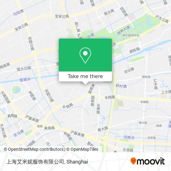 上海艾米妮服饰有限公司 map