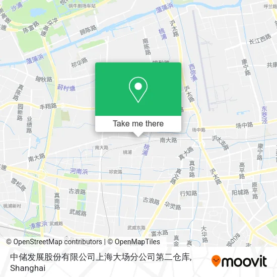 中储发展股份有限公司上海大场分公司第二仓库 map