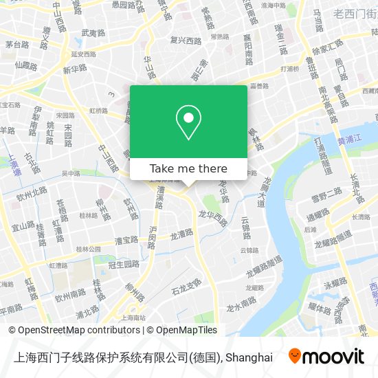 上海西门子线路保护系统有限公司(德国) map
