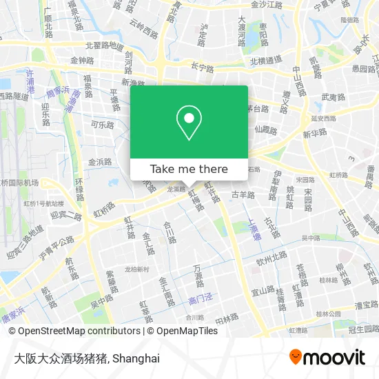 大阪大众酒场猪猪 map