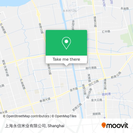 上海永信米业有限公司 map