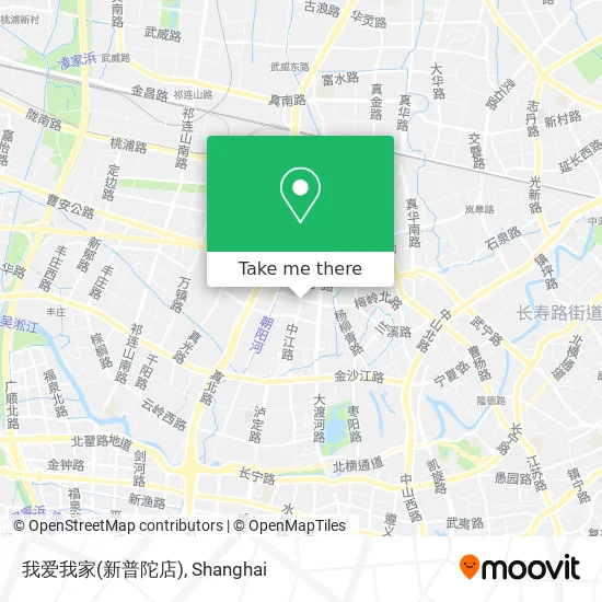 我爱我家(新普陀店) map