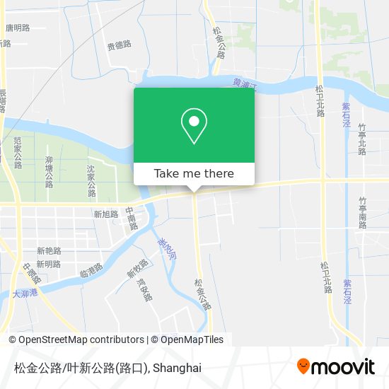 松金公路/叶新公路(路口) map