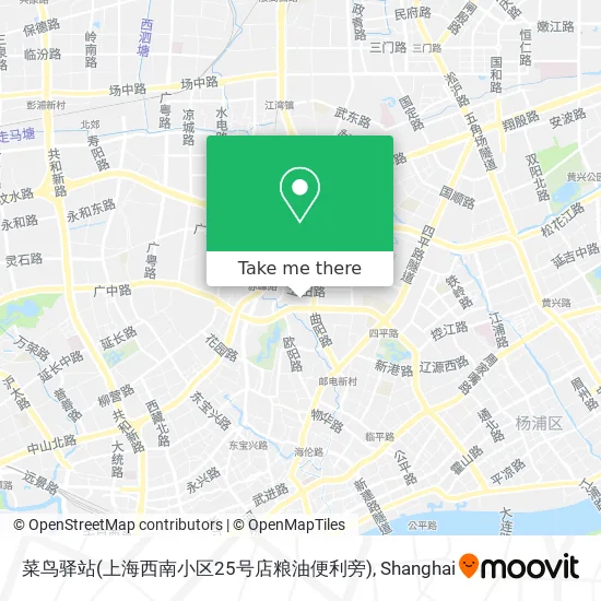 菜鸟驿站(上海西南小区25号店粮油便利旁) map