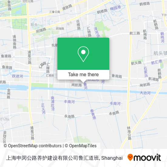 上海申闵公路养护建设有限公司鲁汇道班 map