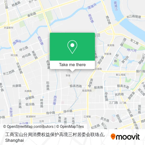 工商宝山分局消费权益保护高境三村居委会联络点 map