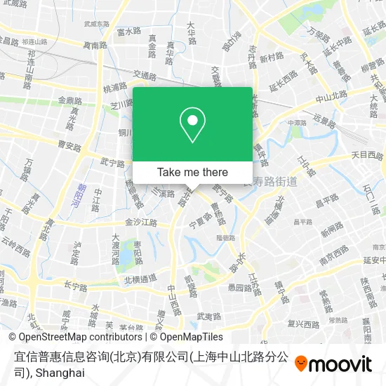 宜信普惠信息咨询(北京)有限公司(上海中山北路分公司) map