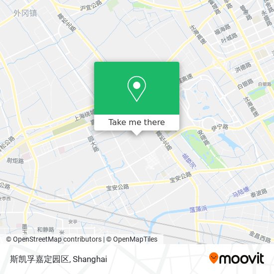 斯凯孚嘉定园区 map