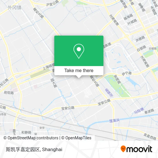 斯凯孚嘉定园区 map