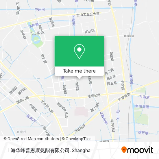 上海华峰普恩聚氨酯有限公司 map