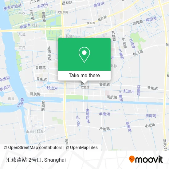 汇臻路站-2号口 map