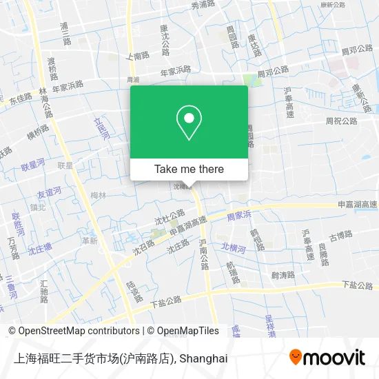 上海福旺二手货市场(沪南路店) map